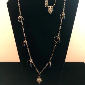 Beautiful Three-Piece Set - Includes Necklace, Bracelet and Earrings